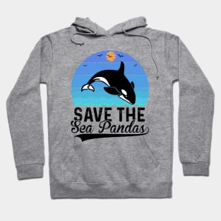 Save The Sea Pandas Hoodie